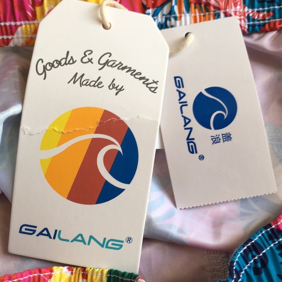 GAILANG men's Bermuda swim trunks board shorts new - Picture 12 of 13